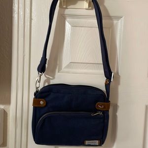 Crossbody Demi Blue Travelon anti-lock purse